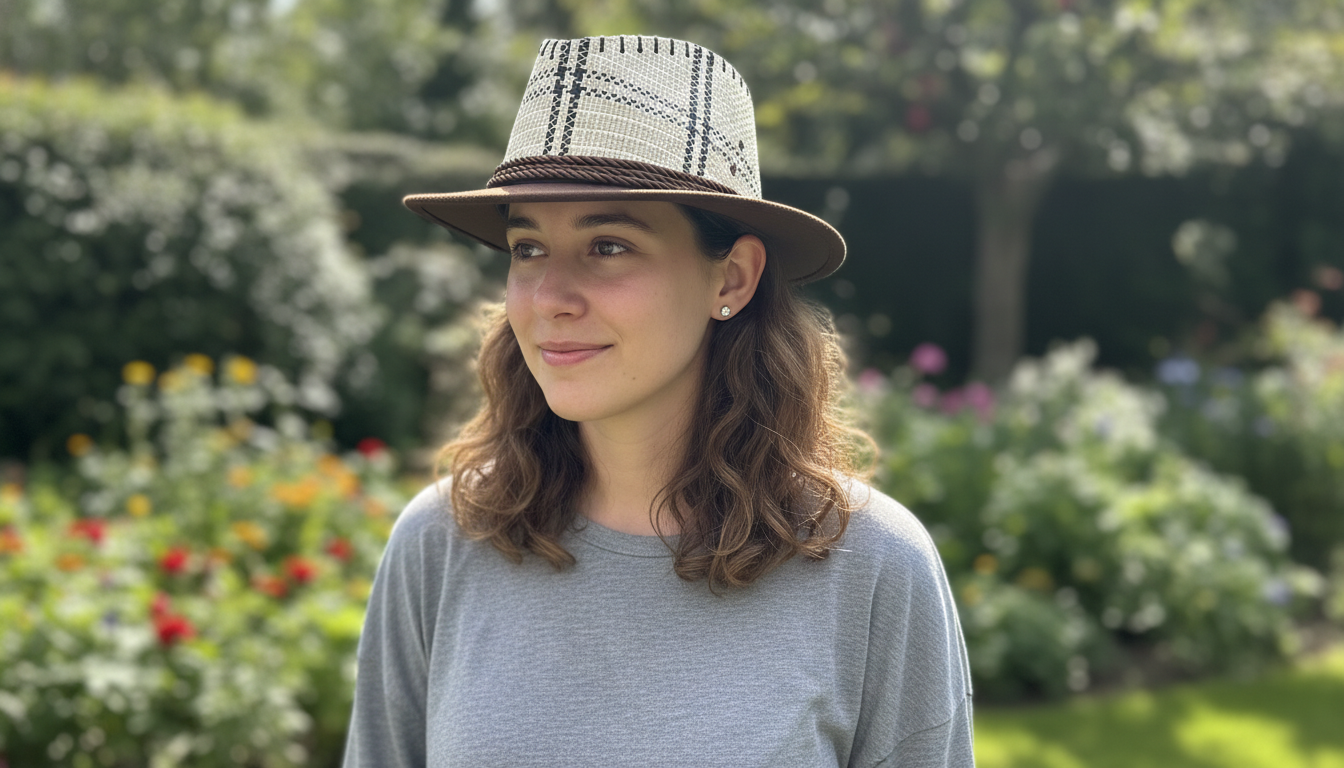 Rustic Woven Cowboy Hat