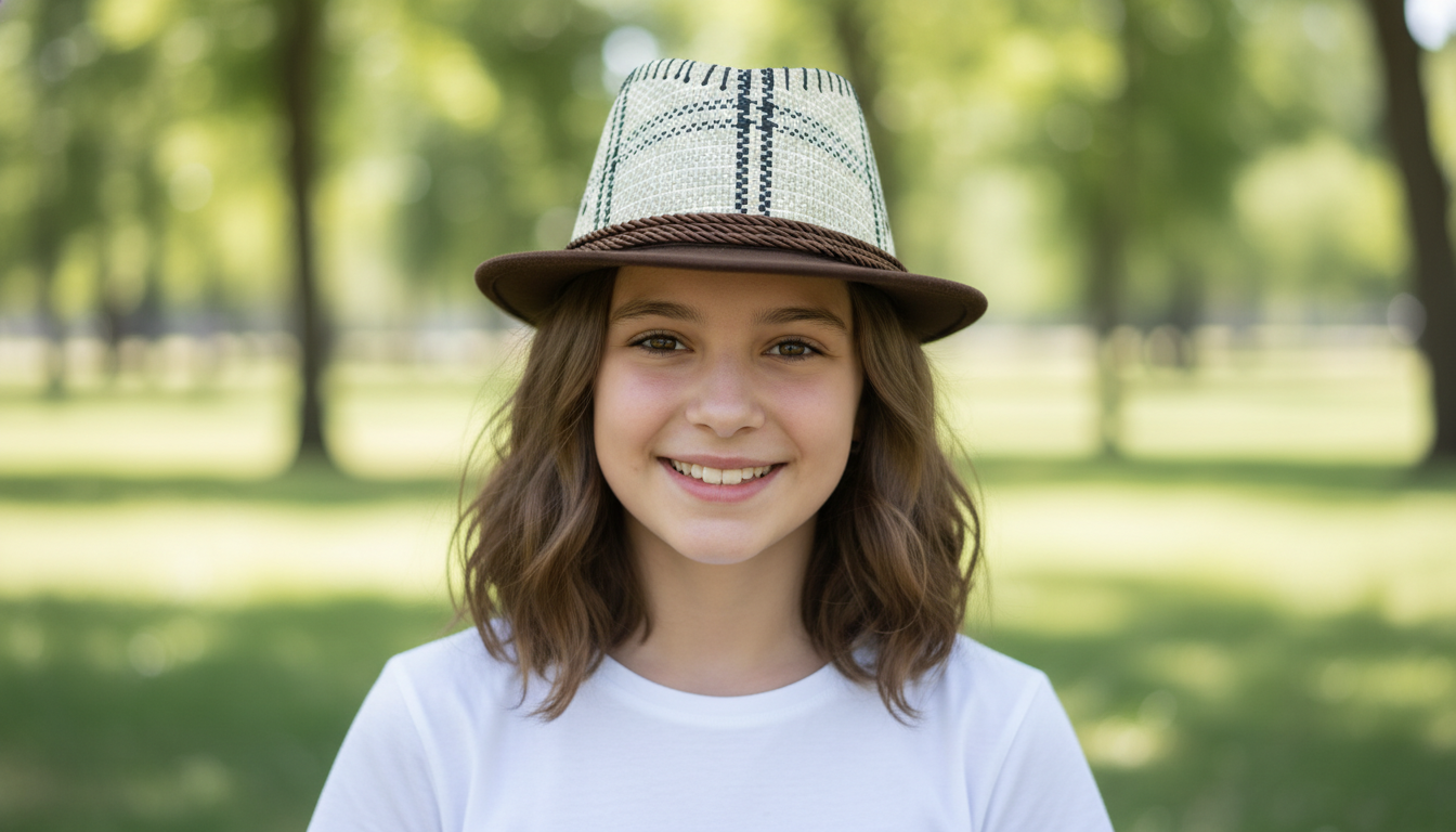 Rustic Woven Cowboy Hat