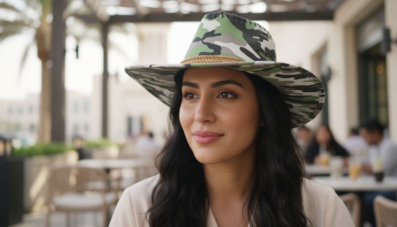 Stealth Camo Cowboy Hat