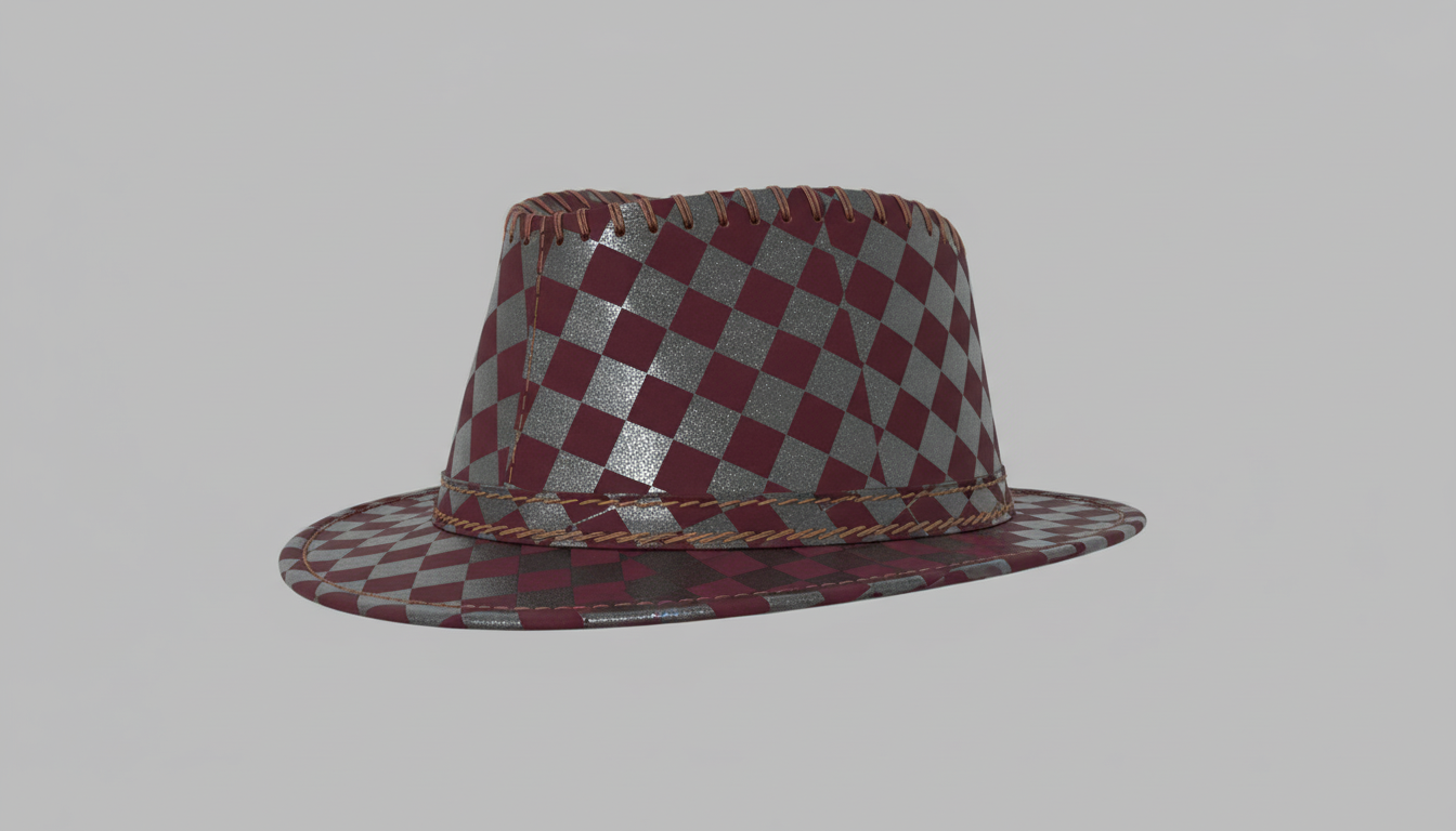 Royal Checkmate Cowboy Hat