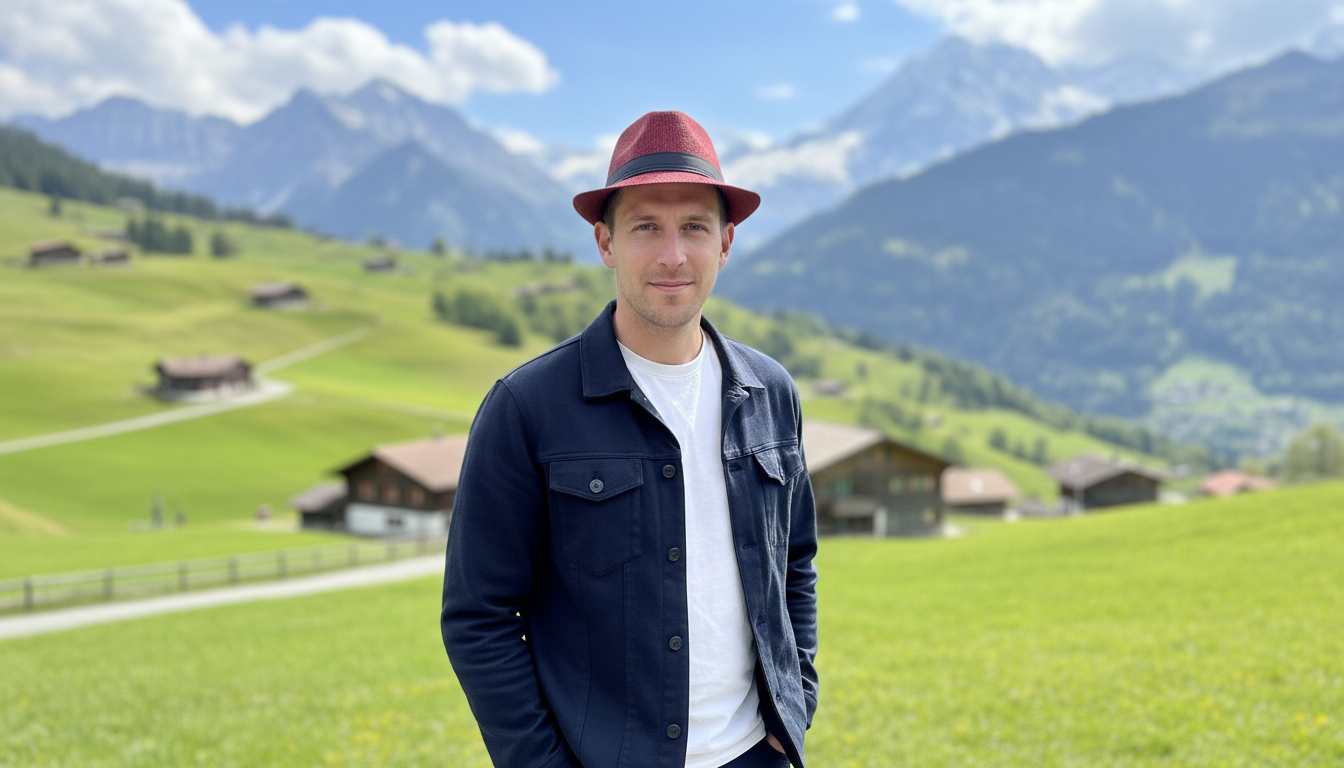 Crimson Classic Fedora Hat