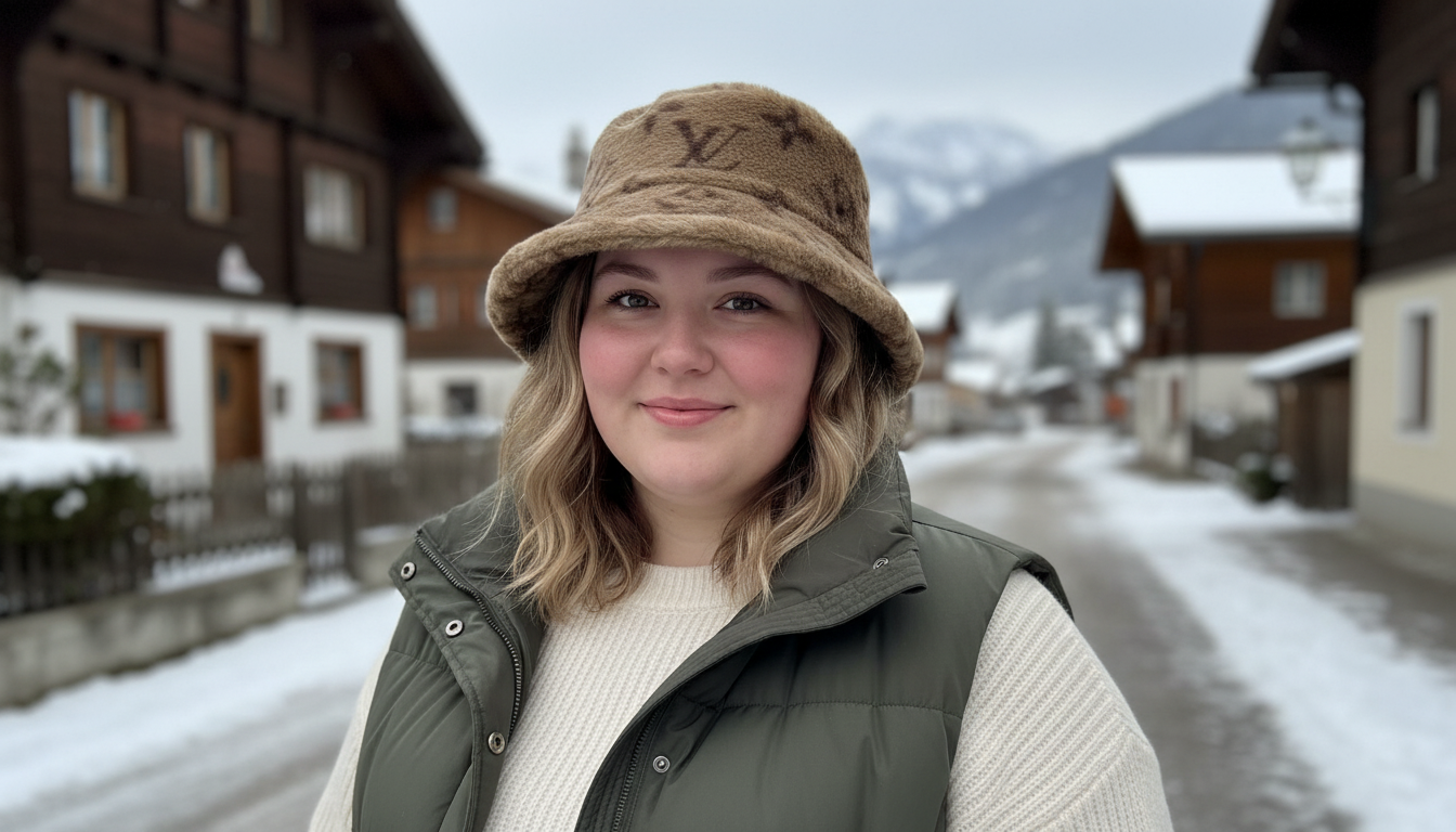 Luxury Plush Monogram Bucket Hat