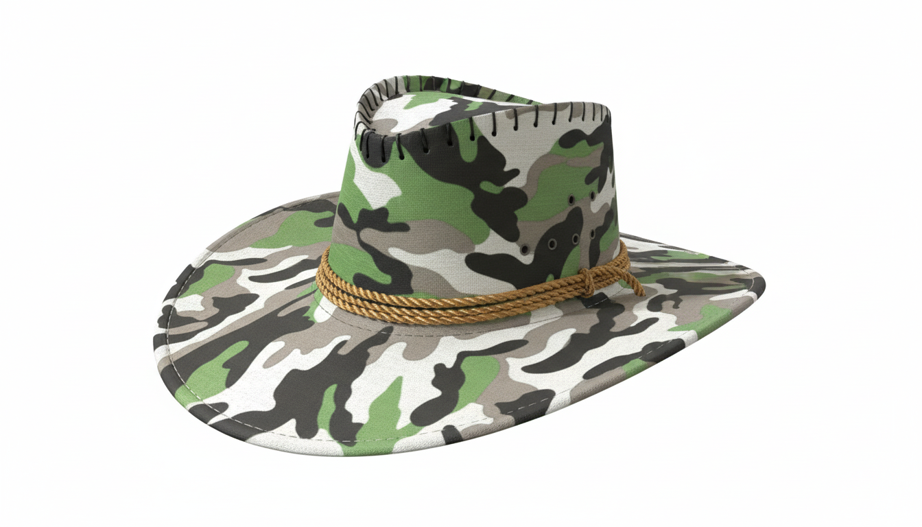 Stealth Camo Cowboy Hat