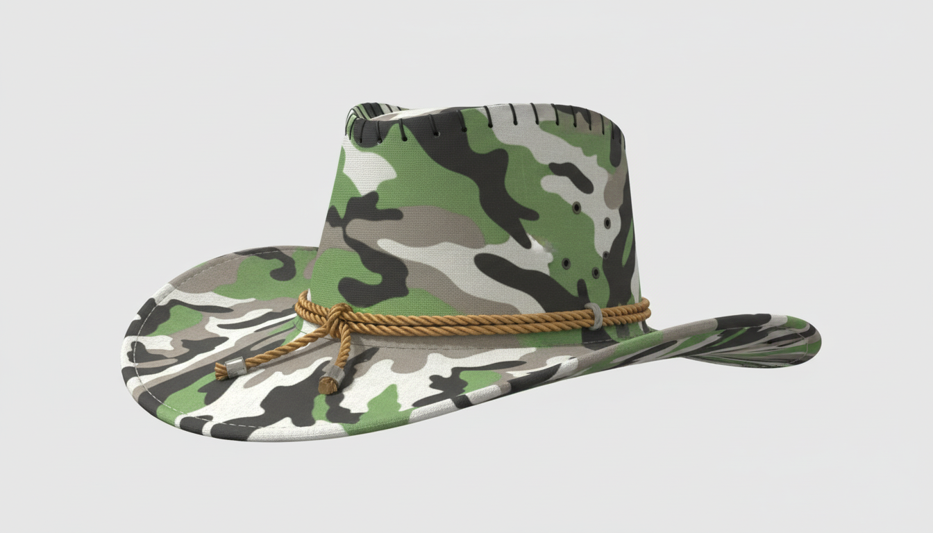 Stealth Camo Cowboy Hat
