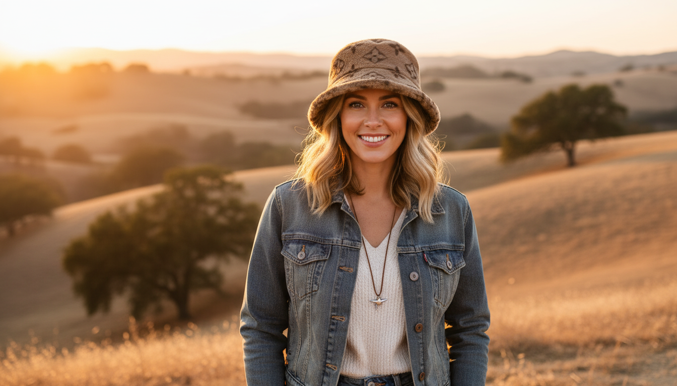 Luxury Plush Monogram Bucket Hat