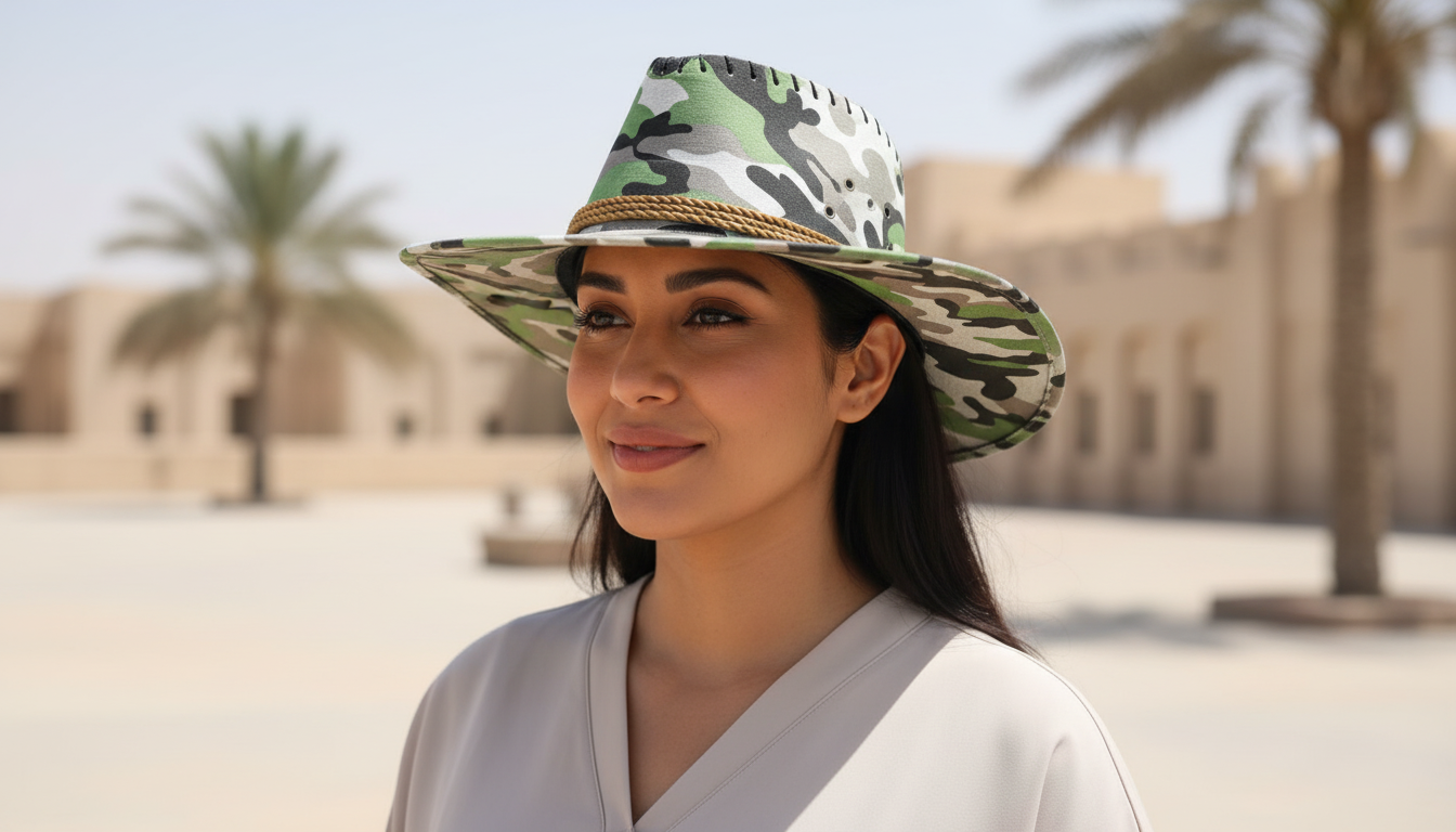 Stealth Camo Cowboy Hat