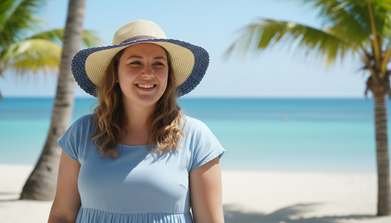 Coastal Wave Sun Hat