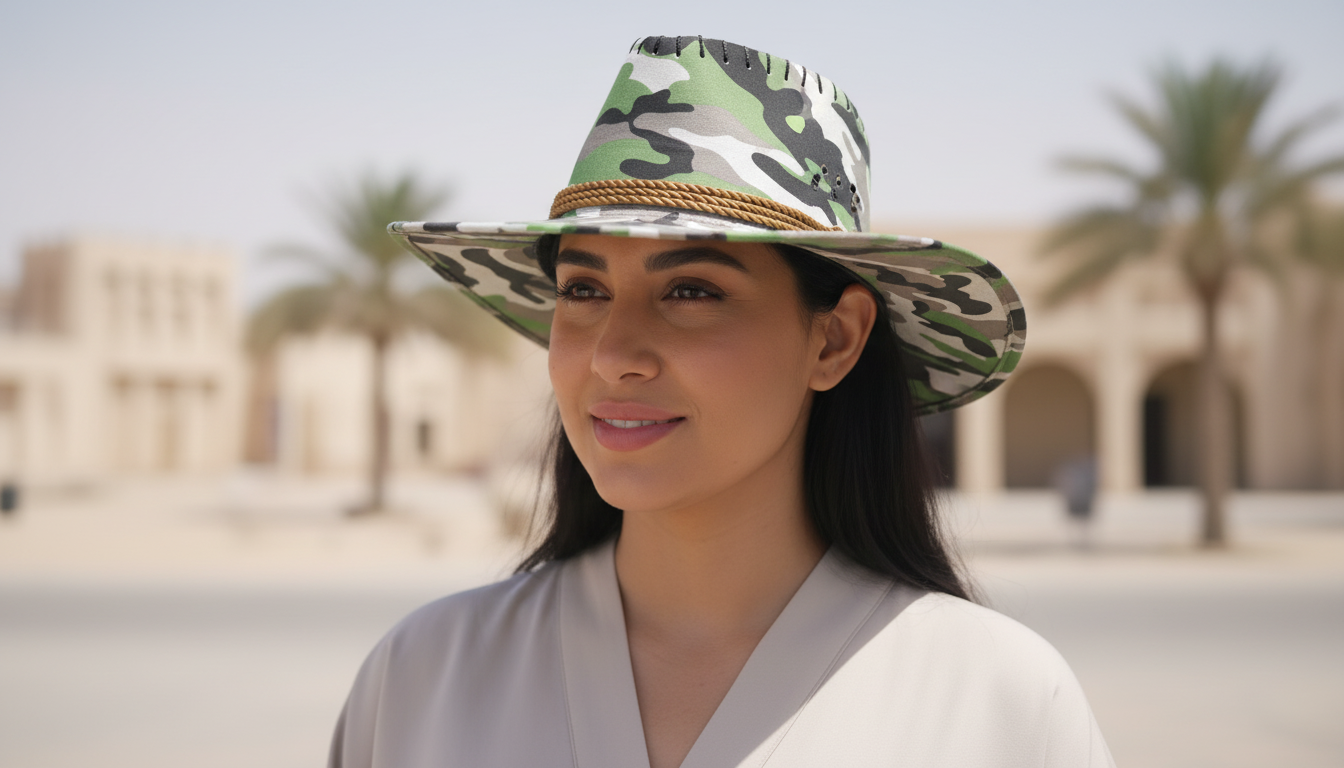 Stealth Camo Cowboy Hat