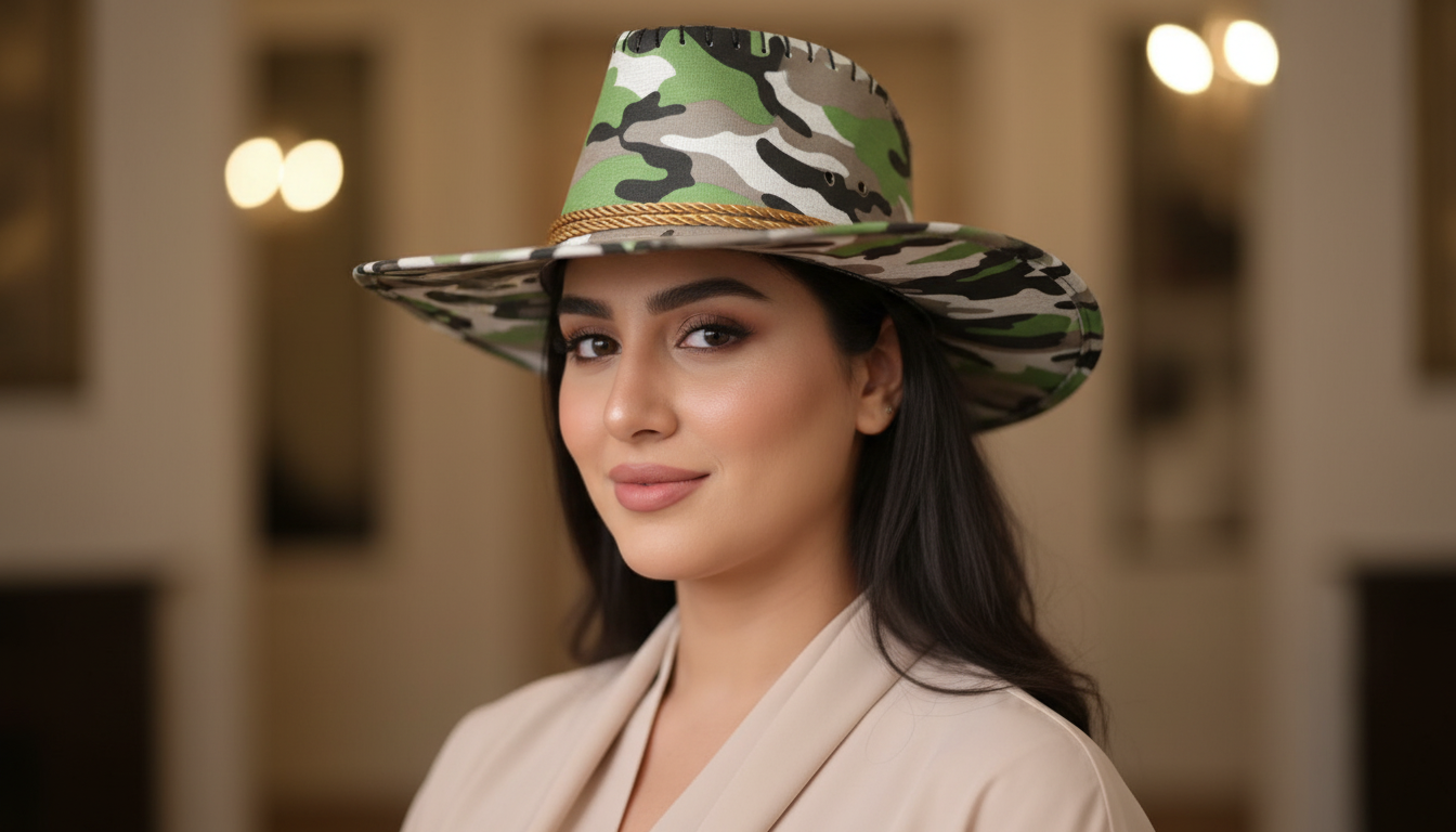 Stealth Camo Cowboy Hat