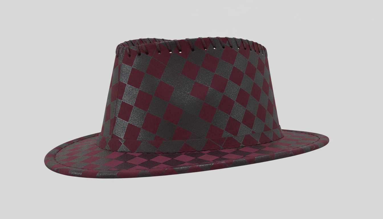 Royal Checkmate Cowboy Hat