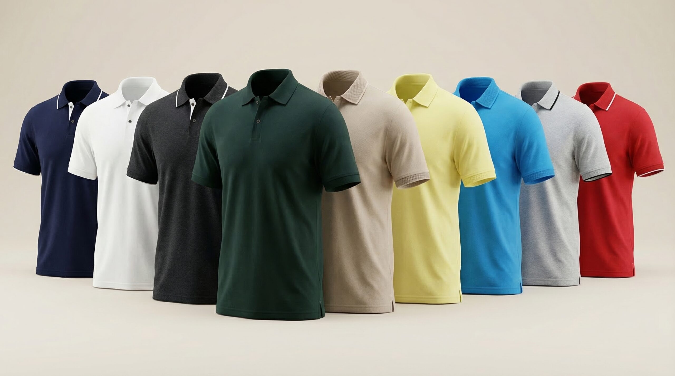 Jacquard Polo T‑Shirt