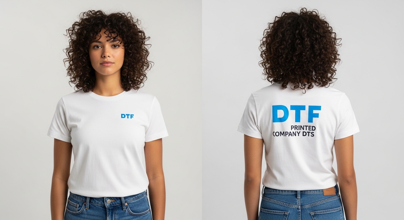 Custom DTF Print Polo T‑Shirt