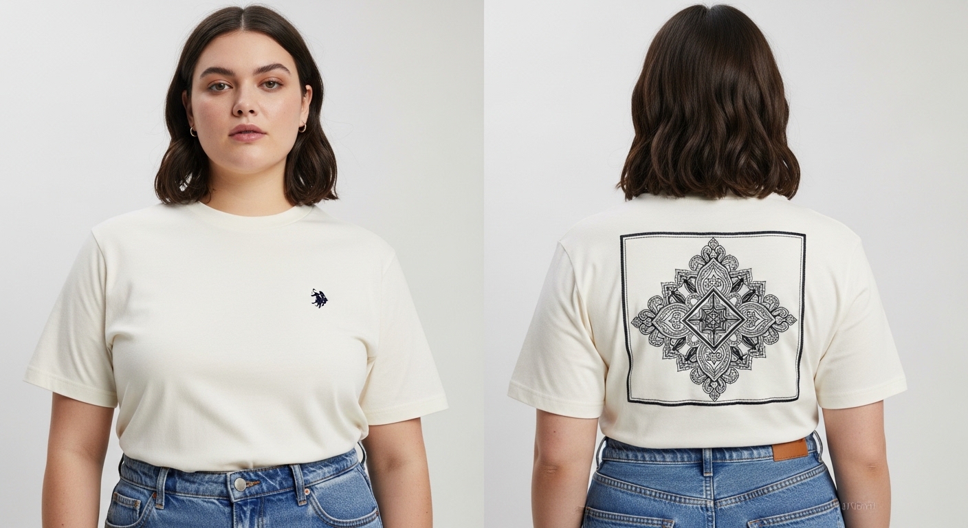 Custom Embroidered Polo T‑Shirt