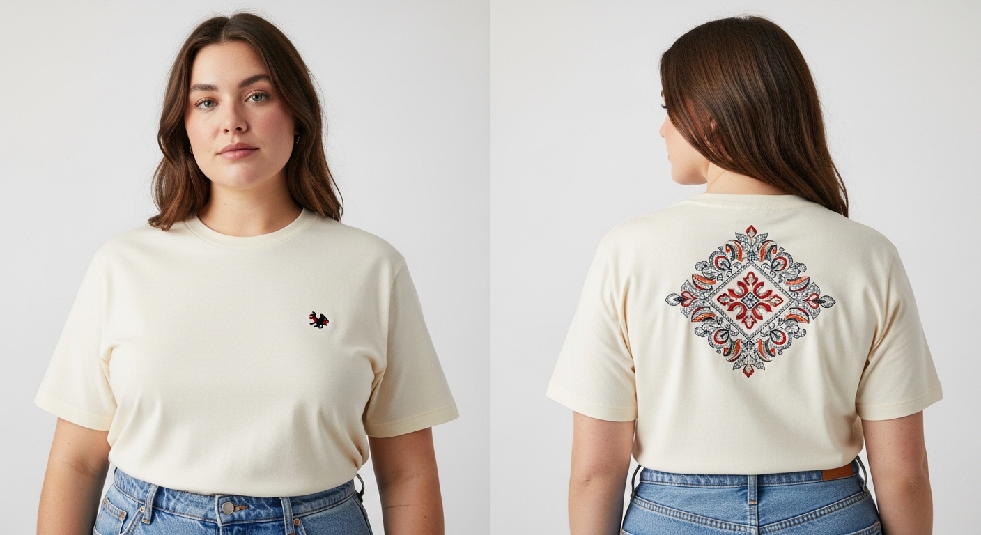 Custom Embroidered Polo T‑Shirt