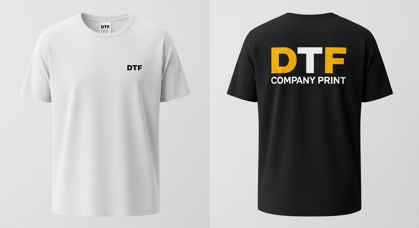 Custom DTF Print Polo T‑Shirt