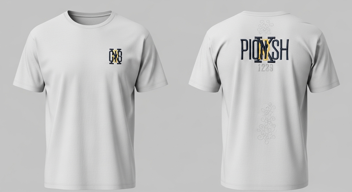 Custom Embroidered Polo T‑Shirt